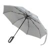 Parapluie pliable SMART 21 pouces en RPET Gris clair