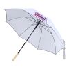 Parapluie Norman 76 cm en RPET résistant au vent blanc