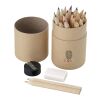 Set de 26 crayons de couleur Standard | Naturel | sans marquage | non disponible | non disponible