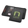 Conférencier A4 zippé Ebony Standard | noir | sans marquage | non disponible | non disponible