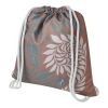 Sac avec cordon Cal avec impression par sublimation blanc-blanc | sans marquage | non disponible | non disponible