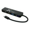 SCX.design H17 5 in 1 USB Hub Noir | sans marquage | non disponible | non disponible