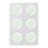 Lot de 6 patchs anti-imperfections avec une enveloppe en papier imprimée en couleur blanc