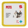 Kit de premiers secours en métal pour animaux de compagnie MyKit Jaune | sans marquage