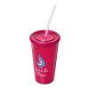 Gobelet à double paroi Stadium 350 ml Magenta | sans marquage | non disponible | non disponible