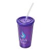 Gobelet à double paroi Stadium 350 ml Violet | sans marquage | non disponible | non disponible