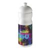 Bouteille avec couvercle dôme H2O Base® - 650 ml Blanc | sans marquage | non disponible | non disponible