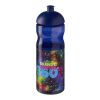 Bouteille avec couvercle dôme H2O Base® - 650 ml Bleu | sans marquage | non disponible | non disponible