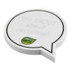 Post-its recyclés Sticky-Mate® en forme de bulles blanc | sans marquage | non disponible | non disponible