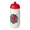Bouteille HydroFlex™ de sport en plastique - 500&nbsp;ml Rouge-Blanc transparent | sans marquage | non disponible | non disponible