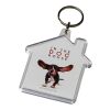 Porte-clefs Combo en forme de maison Blanc | sans marquage | non disponible | non disponible