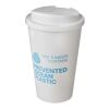 Gobelet isotherme Americano® POP 350 ml avec couvercle anti-éclaboussures blanc | sans marquage | non disponible | non disponible
