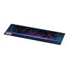 Tapis de bureau gaming Lumin blanc
