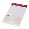Bloc-notes Desk-Mate® 1/3 A4 blanc | 25 pages | sans marquage | non disponible | non disponible