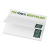 Notes autocollantes recyclées 100 x 75 mm Sticky-Mate® Blanc | 25 Seiten | sans marquage | non disponible | non disponible