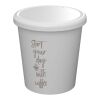 Gobelet Americano® Piccolo de 100 ml avec couvercle Blanc | sans marquage | non disponible | non disponible