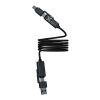 SCX.design C59&nbsp;100 W magnetisches Silikon Ladekabel Standard | noir | sans marquage | non disponible | non disponible