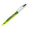BIC® 4 Couleurs Fluo Bille Jaune