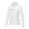 Veste Amber pour femme en polaire entièrement zippée recyclée GRS Standard | blanc | L | sans marquage | non disponible | non disponible | non disponible