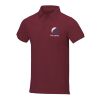 Polo manches courtes Calgary Bordeaux profond | XS