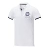Polo Morgan manches courtes deux tons homme Standard | Blanc | XS | sans marquage | non disponible | non disponible | non disponible