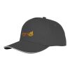 Casquette sandwich 5&nbsp;panneaux Ceto Gris storm
