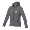 Veste softshell femme Langley Standard | Gris acier | L | sans marquage | non disponible | non disponible | non disponible