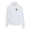 Sweat à capuche oversize unisexe en coton bio certifié OCS Boris de 280&nbsp;g/m2 Standard | Blanc | XXS | sans marquage | non disponible | non disponible | non disponible