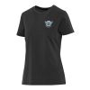 T-shirt femme délavé à manches courtes Nanaimo de 160&nbsp;g/m2 Standard | Noir | XS | sans marquage | non disponible | non disponible | non disponible