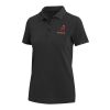 Polo délavé pour femme Calgary de 200&nbsp;g/m2 Standard | Noir | S | sans marquage | non disponible | non disponible | non disponible