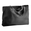 CAMDEN. Sac en coton (50%), coton recyclé (30%) et polyester (20% rPET) (280 g/m²) Noir | sans marquage