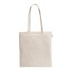 SVANETI. Sac en coton recyclé (70%) et polyester (30% rPET) (150 g/m²) Beige | sans marquage