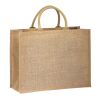 SHANTI. Sac en toile de jute (360 g/m²) Beige | sans marquage