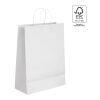 CITADEL. Sac en papier kraft (90 g/m²) Blanc | sans marquage