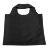 FOLA. Sac pliable en polyester 190T Noir | sans marquage