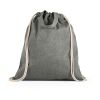 RISSANI. Sac à dos avec coton recyclé (70%) et polyester (30% rPET) (140 g/m²) Noir | sans marquage