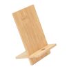 GALEN. Support de téléphone portable en bambou, détachable en deux parties Beige | sans marquage