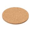 PISANI. Dessous de verre en liège Beige | sans marquage