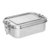 ALLSPICE. Lunch Box. Boîte hermétique robuste en acier inoxydable (90% recyclé) 750 mL Argenté | sans marquage