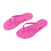 MAUPITI S / M. Pantoufles confortables avec semelle en PE et sangle en PVC Rose | sans marquage