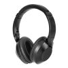 HENDRIX. Casque sans fil pliable avec 20h d'autonomie en ABS recyclé (100 % rABS) Noir | sans marquage