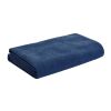 CALIFORNIA. Serviette de plage en microfibre (250 g/m²) Bleu | sans marquage