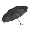 MARIA. Parapluie pliant en polyester 190T Noir | sans marquage