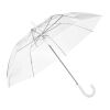 NICHOLAS. Parapluie POE transparent avec ouverture automatique Blanc | sans marquage
