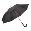 ALBERTA. Parapluie en polyester avec ouverture automatique Rouge | sans marquage