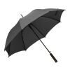 APOLO. Parapluie en polyester recyclé (100% rPET) pongee avec ouverture automatique Noir | sans marquage
