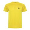 T-shirt sport Montecarlo à manches courtes pour enfant Standard | Jaune | 4 | sans marquage | non disponible | non disponible | non disponible