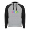 Sweat à capuche Badet bicolore pour enfant Gris-Noir | 3/4