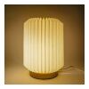 Lampe LED en papier pliable Coollux Aurore sur socle en bois, 22cm Nature | sans marquage | non disponible | non disponible