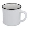 Tasse en céramique style émail 280ml Blanc | sans marquage | non disponible | non disponible | non disponible